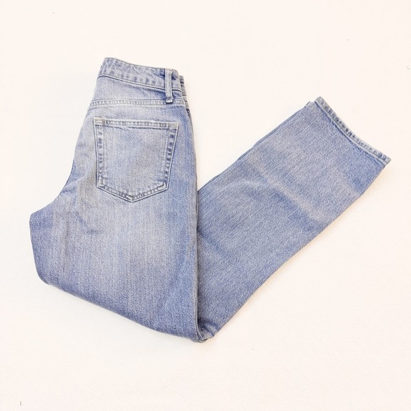 BDG Straight Skinny Light Wash Denim Jeans Ripped Details SZ26 - Picture 5 of 7